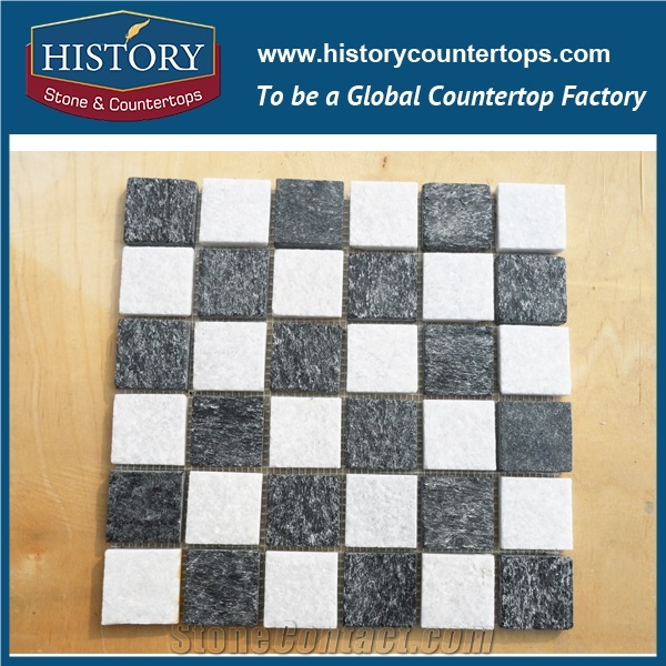 History Stone 2017 New Design Wall Borders, Floor Covering Hexagon Shape Irregular Natural Stone Slate Mosaic Export from China