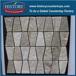 History Stone Certificated Shandong Supplier in Stock Quality Assured, White and Grey Carrara Arabesque Pattern Mosaic Tile from Newzealand, Swimming Pool Designs Mixed Color Marble Mosaic