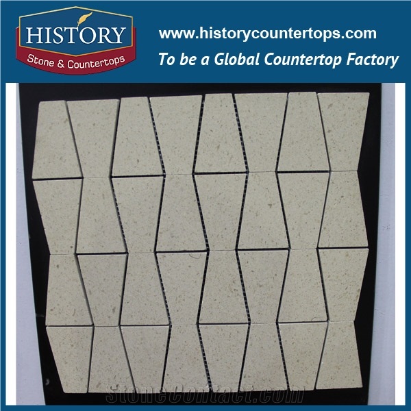 History Stone Certificated Shandong Supplier in Stock Quality Assured, White and Grey Carrara Arabesque Pattern Mosaic Tile from Newzealand, Swimming Pool Designs Mixed Color Marble Mosaic