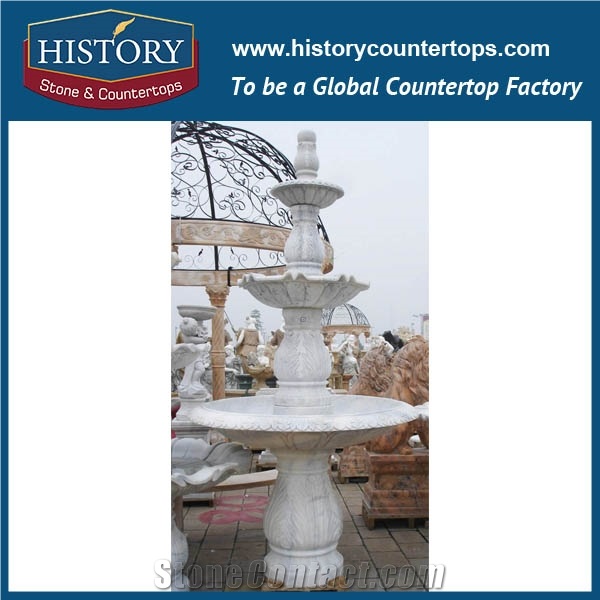 History Stone China Deft Manufacturer Modern Design Fountain, Yellow Granite Pony Child Piping up Fountain for Househlod Decoration with Low Price, Stone Sculptured Water Fountain