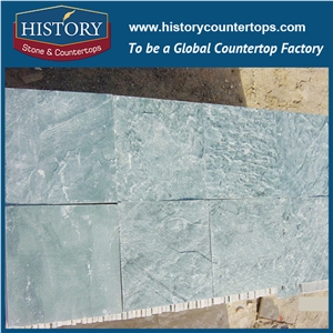 History Stone China Green Color Square Slate Tiles for Park Villa Paver, Housing Wall Covering and Non-Slip Kitchen Floor Tile Flooring History Stone China Green Color Square Slate Tiles for Park Villa Paver, Housing Wall Covering and Non-Slip Kitchen Floor Tile Flooring