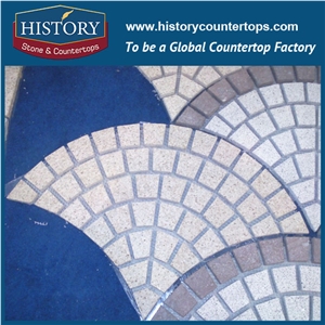History Stone China Outdoor Cheap Paving Decorative Stone G682 Grain Yellow Natural Split Surface Granite Exterior Garden Road Pavement Walkway Paver External Floor Covering Cobble Sheet & Pavers