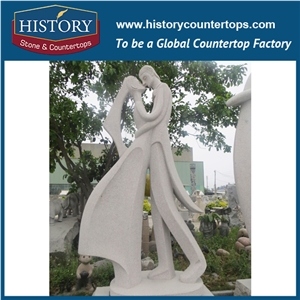 History Stone Chinese Hot-Selling New Design High Quality Wholesale Products, Natural Granite Grey Color Garden Religious Standing Lady Statue with Basket Cheap Price for Decorations, Human Sculptures