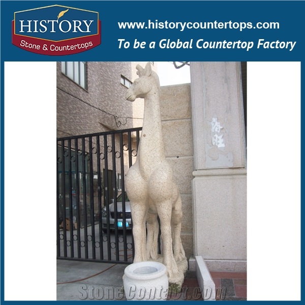 History Stone Chinese Hot-Selling New Design High Quality Wholesale Products, Yellow Granite Hand-Carved Exquisite Cartoon Monkey with Mailbox with Cheap Price, Animal Sculptures & Handcrafts