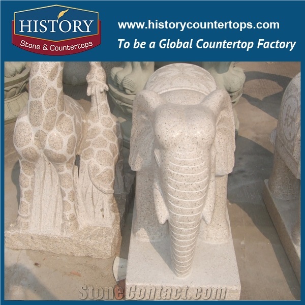 History Stone Chinese Hot-Selling New Design High Quality Wholesale Products, Yellow Granite Hand-Carved Exquisite Cartoon Monkey with Mailbox with Cheap Price, Animal Sculptures & Handcrafts
