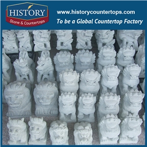 History Stone Chinese Hot-Selling New Design High Quality Wholesale Products, Yellow Granite Hand-Carved Exquisite Running War-Horses with Cheap Price, Animal Sculptures & Handcrafts