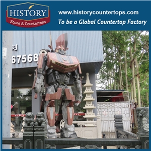 History Stone Chinese Hot-Selling Wholesale Products, Natural Granite Yellow Hand-Carved Little Girl and Boy on the Wing Statue for Decorations with Cheap Price, Human Sculptures Handcrafts