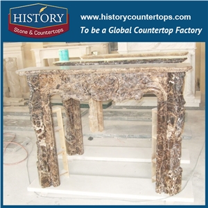 History Stone Competitive Price Wholesale Products, High Polished White Marble Amazing Beautiful Popular French Home Decoration Fireplace Surround, Mantel Surround & Handcrafts