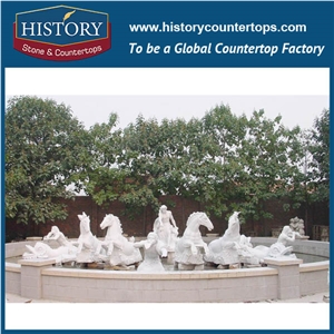 History Stone Excellent Fountain by Shandong Factory, Natural Yellow Granite Handwork Customized Layers Fountain for Garden, Park, Square, Villa Fountain, Decorative Stone Fountai