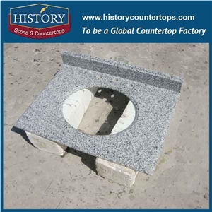 History Stone Hg012 G640 Sardinian Customized Wholesale Shaped Commercial Integrated Furniture Replacement for Building Countertop, Bar Tops, Island Tops