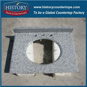 History Stone Hg012 G640 Sardinian Customized Wholesale Shaped Commercial Integrated Furniture Replacement for Building Countertop, Bar Tops, Island Tops