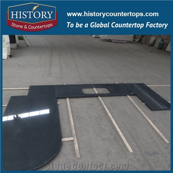 History Stone Hg025a G654 Padding Dark Antique Prefabricated Granite Factory Supplier Modular Classic Furniture Solid for Apartment, Countertop,Bathroom Vanity Tops