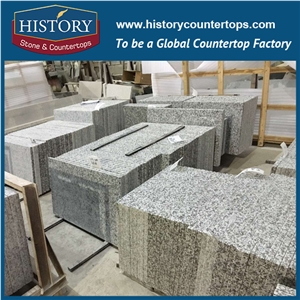 History Stone Hg036 G439 Big White Flower Flat Polished Professional Customised Granite Countertops & Bathroom Vanity Top for Indoor Construction History Stone Hg036 G439 Big White Flower Flat Polished Professional Customised Granite Countertops & Bathroom Vanity Top for Indoor Construction