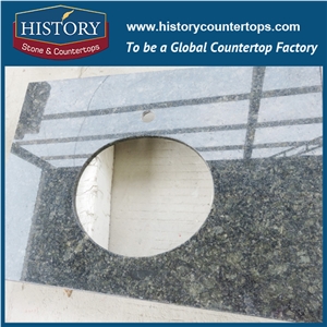 History Stone Hg050 Butterfly Green Customised Bevel Top Wholesale French Style for Countertop, Vanity Tops, Bathroom Vanity Top