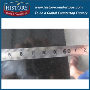 History Stone Hg086 Mongolia Black Radius Top Special Polished Bathroom Kit Smooth Surface for Granite Countertops & Vanitty Top Options by Price