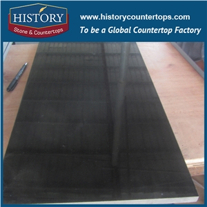 History Stone Hg086 Mongolia Black Radius Top Wholesale Shaped Commercial Integrated Design Solid for Building Countertop, Bathroom Vanity Tops, Bath Top
