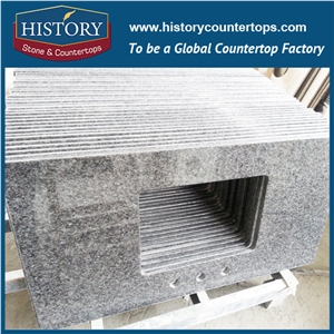 History Stone Hg092 G674 Ice Blue Customised Wholesale French Style Eased for Laboratory Countertop, Worktops & Island Tops