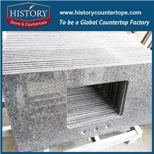 History Stone Hg092 G674 Ice Blue Customised Wholesale French Style Eased for Laboratory Countertop, Worktops & Island Tops