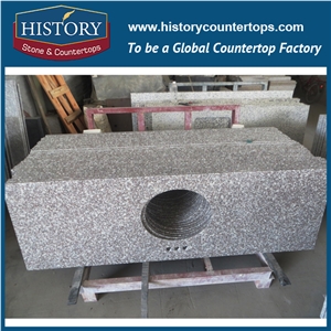 History Stone Hg092 G674 Ice Blue Customised Wholesale French Style Eased for Laboratory Countertop, Worktops & Island Tops