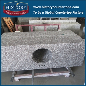 History Stone Hg092 G674 Ice Blue Customised Wholesale French Style Eased for Laboratory Countertop, Worktops & Island Tops