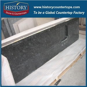 History Stone Hgj075 Tropical Green Antique Prefabricated Granite Factory Supplier Modular Furniture Durable for Apartment,Kitchen Countertop,Benchtops & Bar Tops, Counter