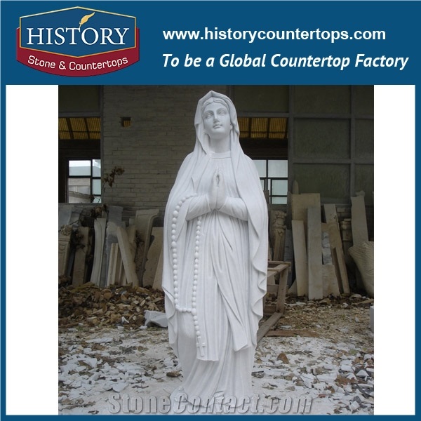 History Stone High Quality Cheap Price Hand Carved Wholesale Products, Natural Marble White Color Famous Beautiful Greek Lady with Bracelets, Hot-Selling for Decorations, Human Statue Handcrafts