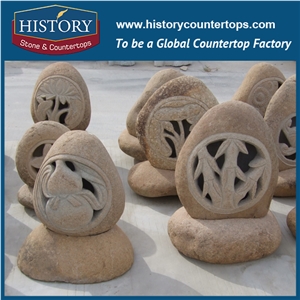 History Stone High Quality Cheap Price Wholesale Products, Natural Granite Grey Color Famous Swimming Ducks in the Pond Sculpture, Hot-Selling for Decorations, Animal Statue & Handcrafts