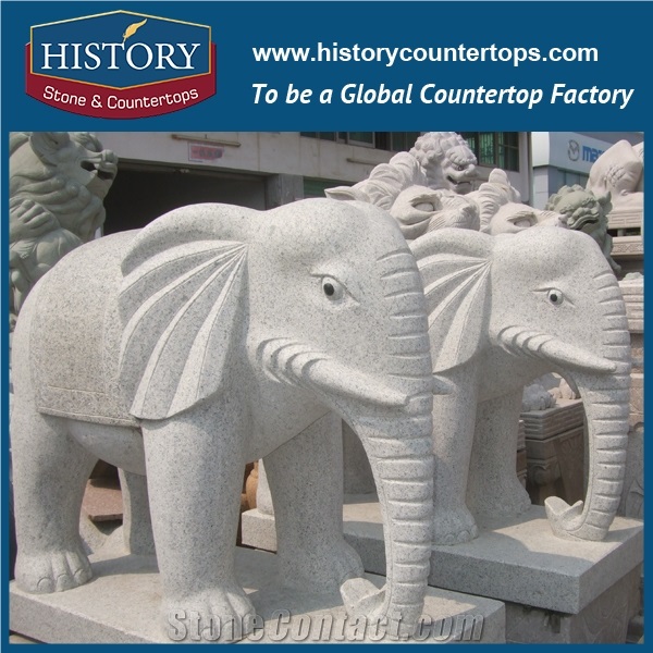 History Stone High Quality Cheap Price Wholesale Products, Natural Granite Grey Color Famous Swimming Ducks in the Pond Sculpture, Hot-Selling for Decorations, Animal Statue & Handcrafts