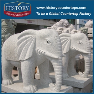 History Stone High Quality Cheap Price Wholesale Products, Natural Granite Grey Color Famous Swimming Ducks in the Pond Sculpture, Hot-Selling for Decorations, Animal Statue & Handcrafts