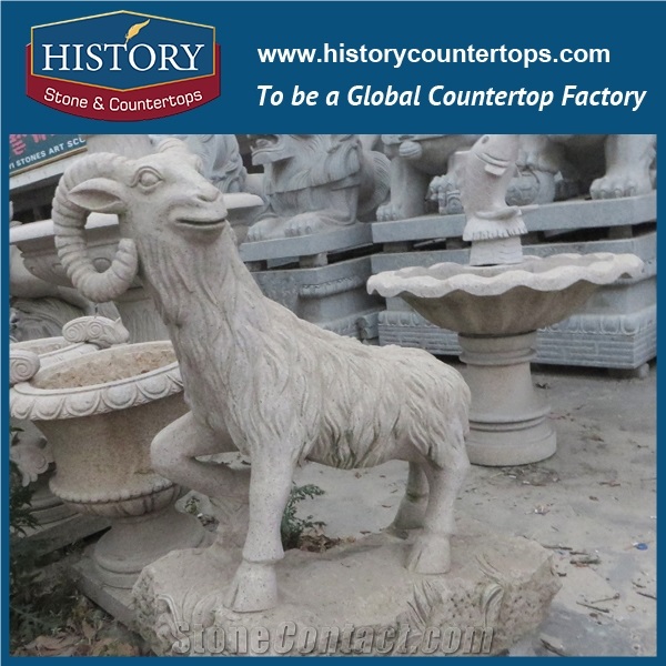 History Stone High Quality Cheap Price Wholesale Products, Natural Granite Yellow Color Famous Customized Lovely Snails Sculpture, Hot-Selling for Decorations, Animal Statue & Handcrafts