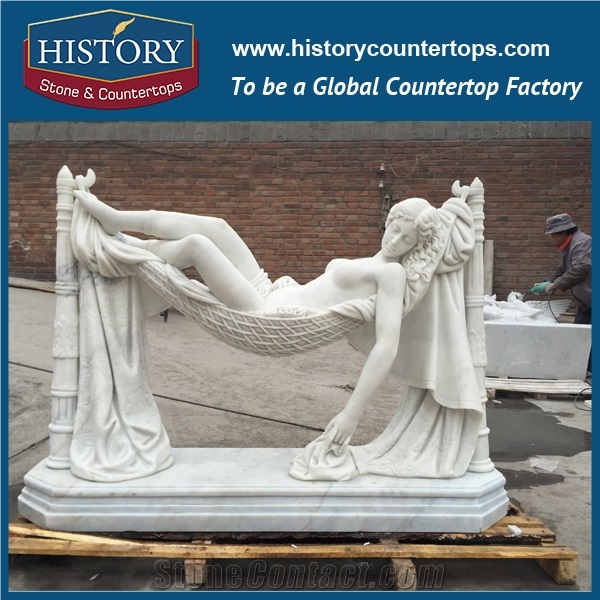 History Stone High Quality Cheap Price Wholesale Products, Natural Marble White Color Famous Chinese Male Garden Sculpture, Hot-Selling for Decorations, Human Statue Handcrafts