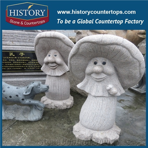 History Stone Hot-Selling High Quality Perfect Wholesale Products, Natural Yellow Granite Zodiac Cattle Bust Statue with Cheap Price for Garden, Zoo, House Decorations, Animal Sculptures & Handcrafts