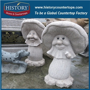 History Stone Hot-Selling High Quality Perfect Wholesale Products, Natural Yellow Granite Zodiac Cattle Bust Statue with Cheap Price for Garden, Zoo, House Decorations, Animal Sculptures & Handcrafts