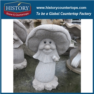 History Stone Hot-Selling High Quality Perfect Wholesale Products, Natural Yellow Granite Zodiac Cattle Bust Statue with Cheap Price for Garden, Zoo, House Decorations, Animal Sculptures & Handcrafts