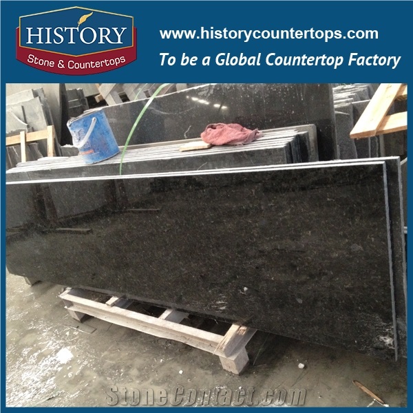 History Stone Imported Natural Stone Galactic Blue Granite Slabs and Tiles for Polishing Kitchen and Bathroom Countertops for Solid Surface, Polished Wall and Floor Covering