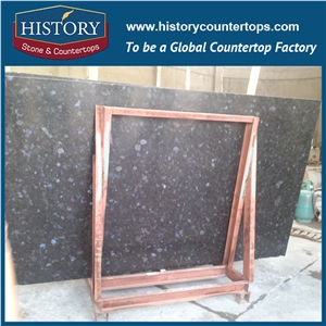 History Stone Imported Natural Stone Galactic Blue Granite Slabs and Tiles for Polishing Kitchen and Bathroom Countertops for Solid Surface, Polished Wall and Floor Covering