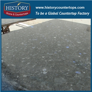 History Stone Imported Natural Stone Galactic Blue Granite Slabs and Tiles for Polishing Kitchen and Bathroom Countertops for Solid Surface, Polished Wall and Floor Covering