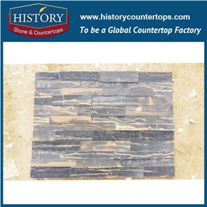 History Stone Natural Surface Pure Pink Marble Culture Stone for Multi-Style Exterior Wall Covering, Corner Panels