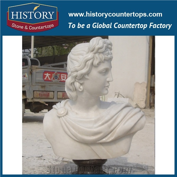 History Stone Perfect Wholesale Products, Natural Granite Grey Color Cut-To-Size Caving Religious Male Statues for Decoration with Cheap Price, Human Sculptures, Handcrafts