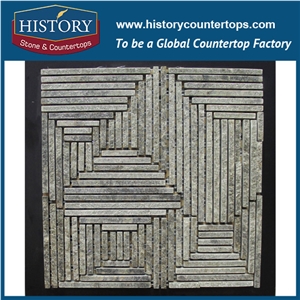 History Stone Professional Craftsmanship Shandong Supplier High Quality Competitive Price, Bianco Carrara Flower Pattern Mosaic Tile for Interior Decoration, Floor & Wall White Marble Mosaic