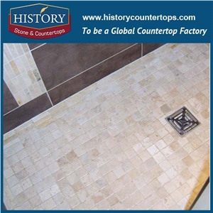 History Stone Quanzhou Shuitou Manufacturer High Quality, Natural Grey Limestone Hexagon Shaped Mosaic Wall Tile for Bathroom, Kitchen, Balcony, Corridor and Fireplace Decoration, Stone Mosaic