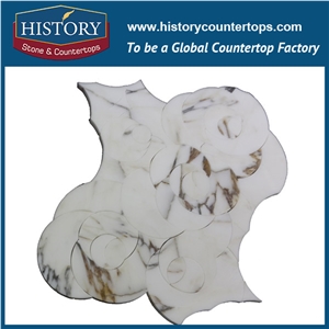 History Stone World-Reputed Xiamen Manufacturers Outstanding Features, Bianco Carrara and Emperador Marble Penny Round Non-Slip Mosaic Tile with Competitive Price, Floor & Wall Mosaic