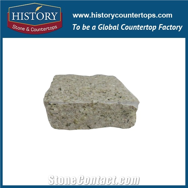 History Stones 2017 Fashionable China Natural Granite Flamed Surface Light Grain Yellow Patio Flooring, Garden Walkway, Terrace Floors, Floor Covering, Walkway, Drainage Pavers, Cobble Stone& Paving