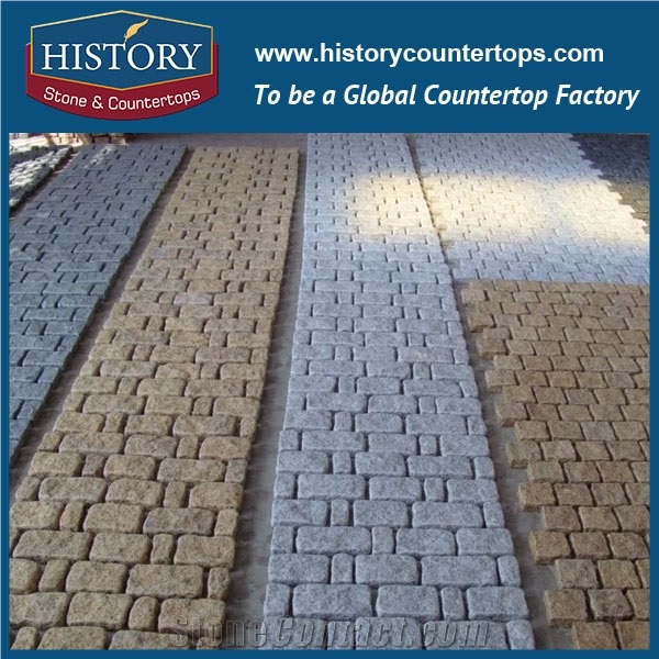 History Stones 2017 New Style Light Grey G603 Top Natural Split Surface Fan Patterns Floor Design on Sale Outdoor Building Construction Material House Stepping Paver Cobblestone Sheet & Pavers