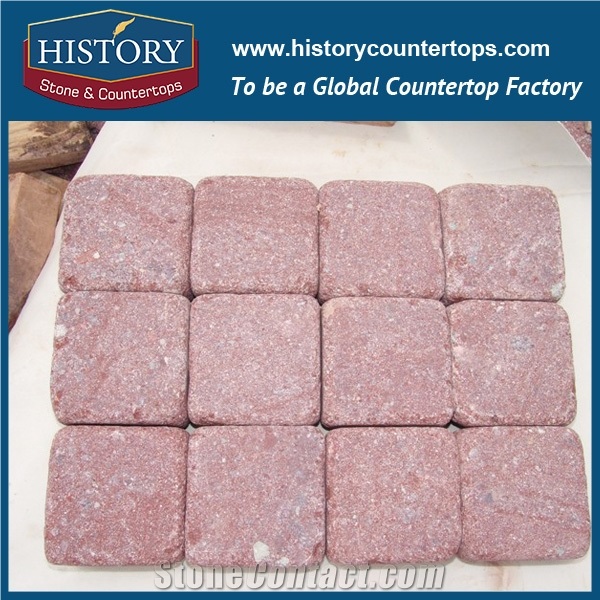 History Stones China Fujian Popular Building Material Fire Pit Square Shaped Maple Red Granite Flooring, Driveway Paving, Floor Covering, Terrace Floors, Garden Stepping Pavement, Cube Stone& Paver