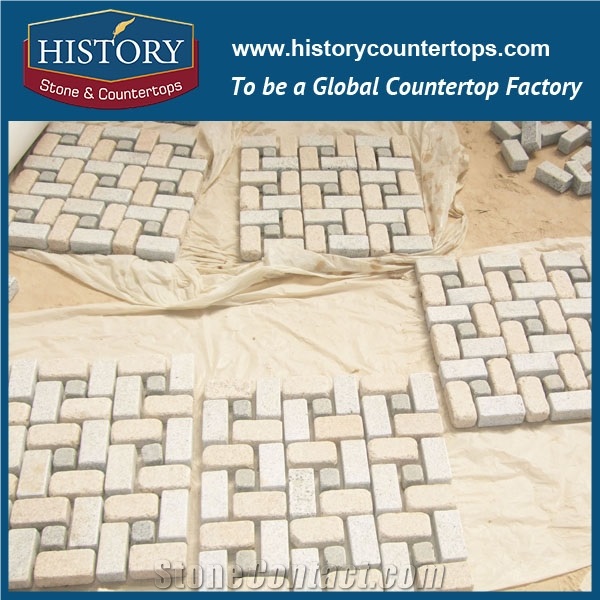 History Stones China Granite Fantasy Fan Shaped Different Size Light Grey G603 Pavers Garden Stepping Pave, Park Decoration, Patio Pavement, Floor Covering Cobble Stone Sheet & Pavers