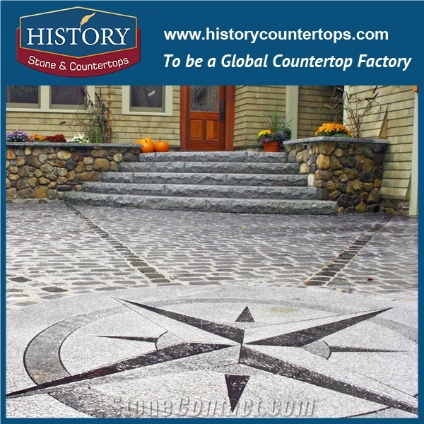 History Stones China Most Popular Outdoor Decorative Natural Light Grey Granite Tiles G603 Different Customized Building Material Driveway,Walkway,Garden Stepping Paver Landscaping Stones Cobble Stone