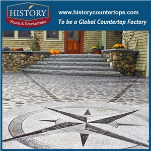 History Stones China Most Popular Outdoor Decorative Natural Light Grey Granite Tiles G603 Different Customized Building Material Driveway,Walkway,Garden Stepping Paver Landscaping Stones Cobble Stone
