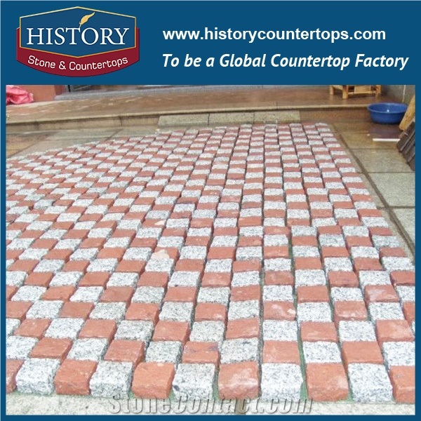 History Stones China Popular Exterior Patterns Construction Material Cut to Size Ocean Red Granite Flooring, Paving Sets, Floor Covering, Patio Paver, Garden Stepping Pavement, Cobble Stone& Pavers