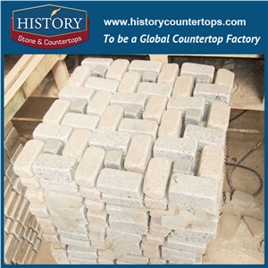 History Stones China Rough Surface Flamed Light Grey Building Granite Paving Terrace Covering, Garden Road Pavement, Exterior Walkway Floors, Outside Patio Floor Cobble Stone Sheet & Pavers
